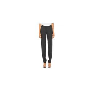 EMPORIO ARMANI Womens Black Zippered Pocketed  Lurex Sable Wear To Work Pants 44